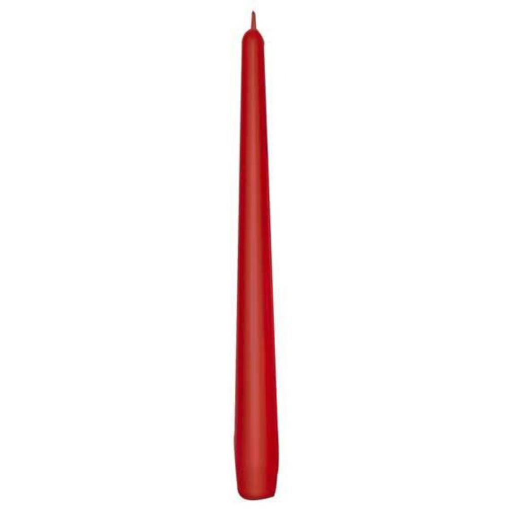 Bolsius Red Tapered Candle 25cm (Pack of 12) Extra Image 1